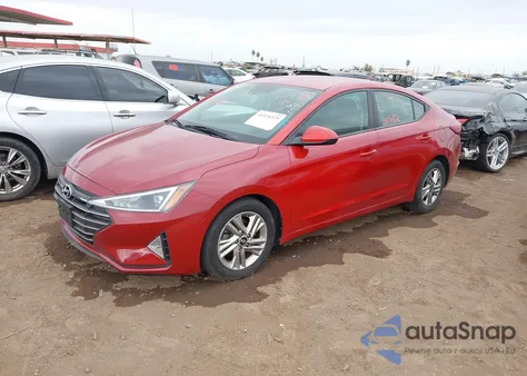 2020 Hyundai Elantra Sel из США, поврежденный, VIN 5NPD84LFXLH513264